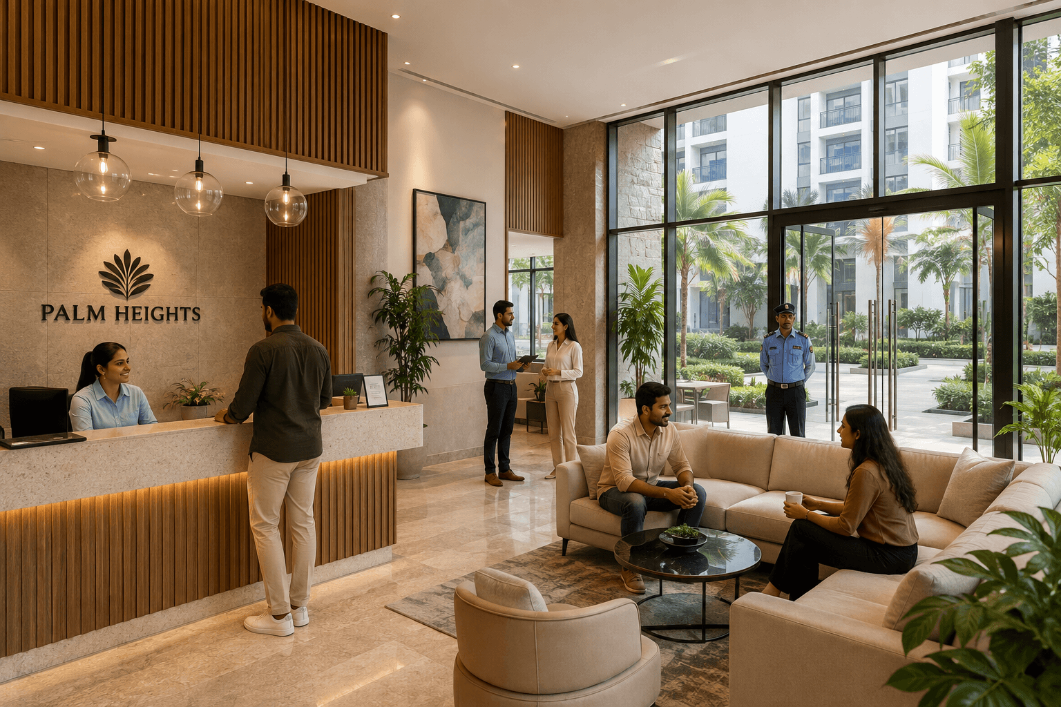 Apartment community and security